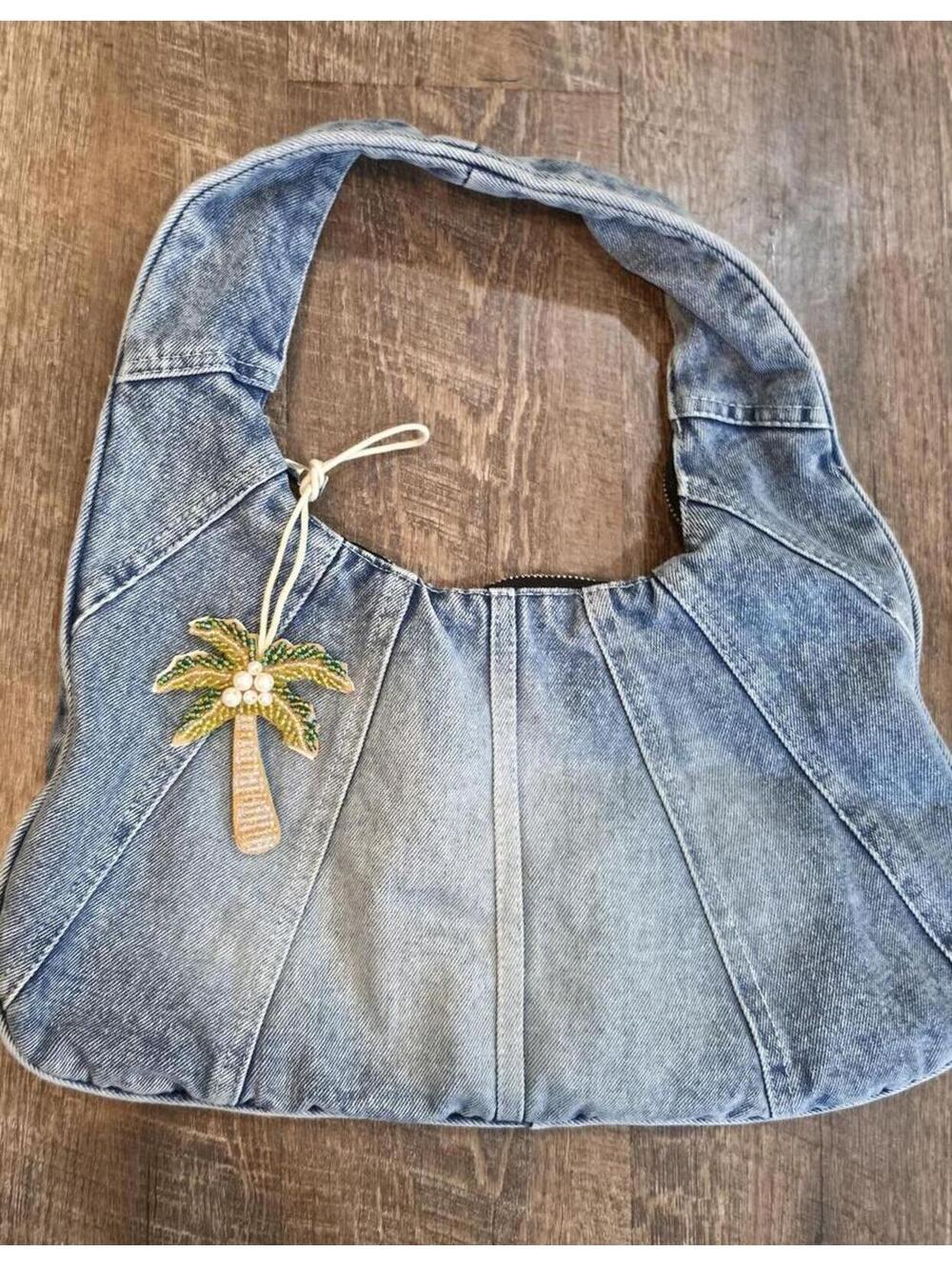 Blue Denim Bag Unknown One Size